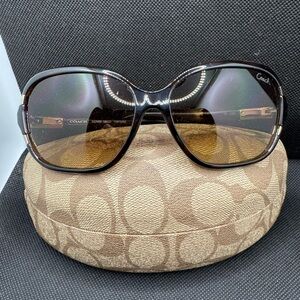 Coach Women's Black Sunglasses